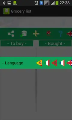 Grocery list android App screenshot 5