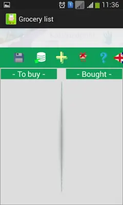 Grocery list android App screenshot 7